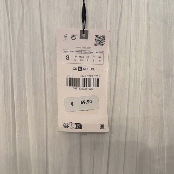 Zara White Maxi Dress - Picture 6 of 6